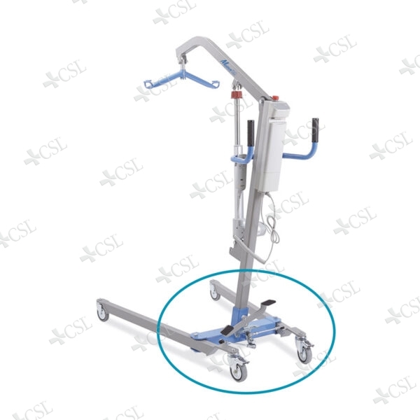 Sollevatore elettrico 200 Kg Moretti - apertura c/pedale