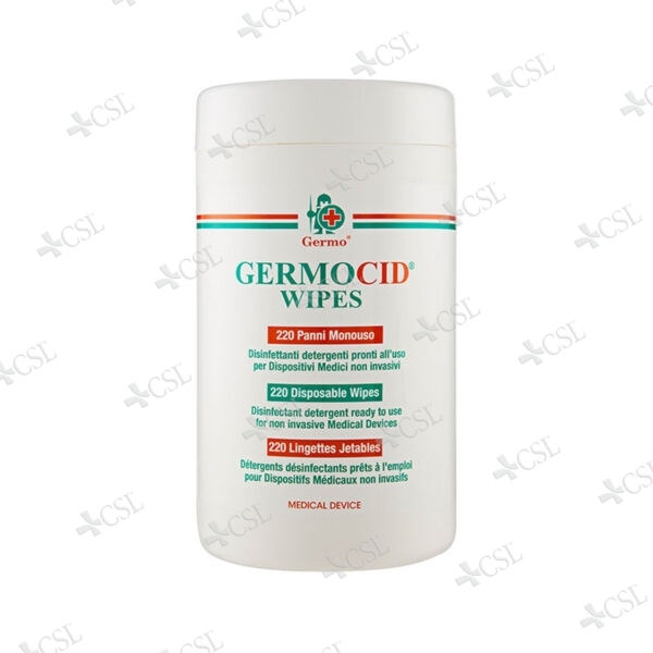 Germocid Wipes - barattolo da 220 fazzoletti