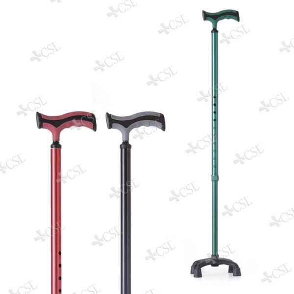 Bastone H regolabile base extra large