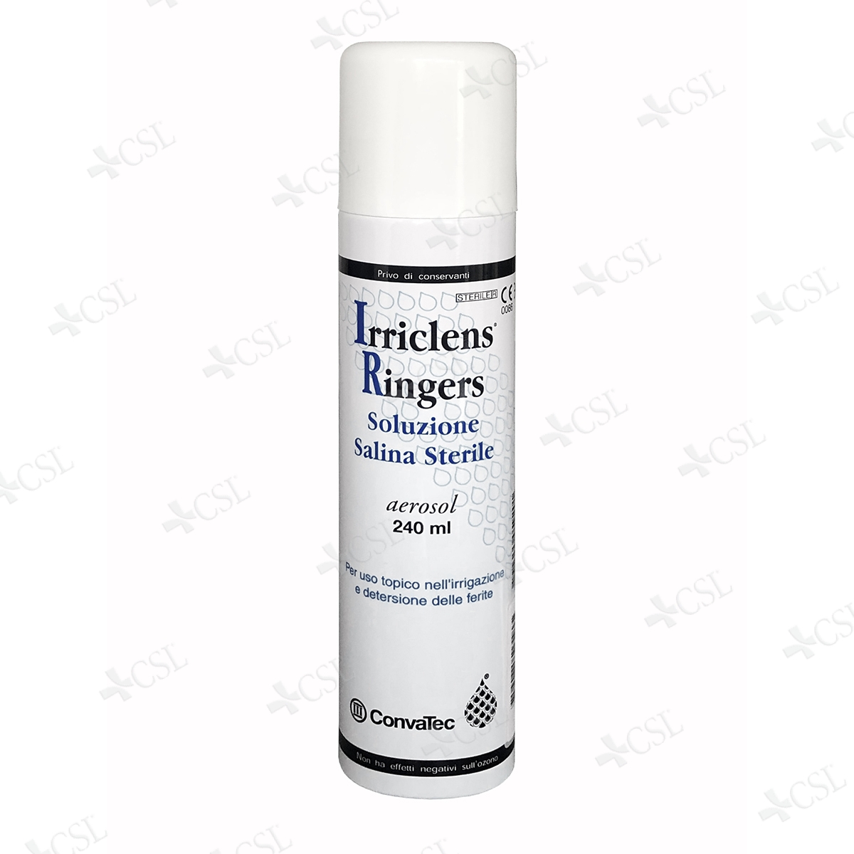 Irriclens soluzione salina sterile spray 240 ml - CSLmedical