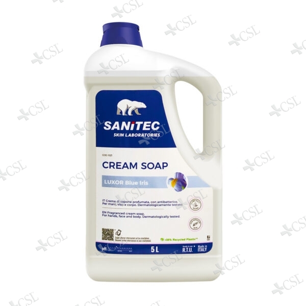 Detergente crema - Sapone Blue Iris 5000 ml tanica