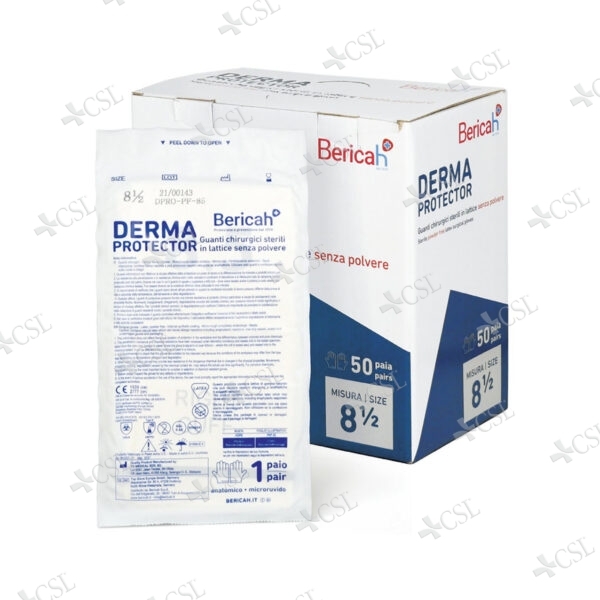 Guanto chirurgico Derma Protector senza polvere