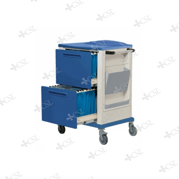 Carrello portacartelle cliniche