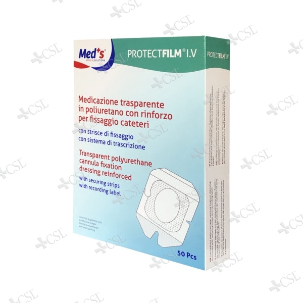 Medicazione trasparente per catetere