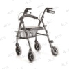 Deambulatore Rollator ATLANTE schienale e cestino Moretti - immagine 2