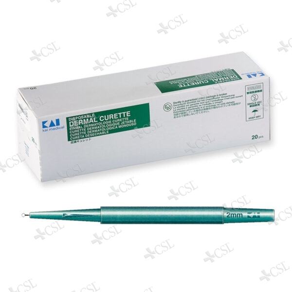 Curette dermatologiche ø 2 mm monouso