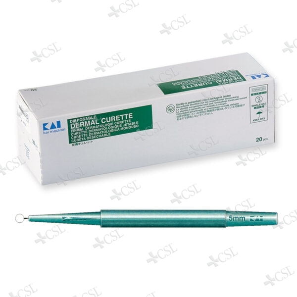 Curette dermatologiche ø 5 mm monouso