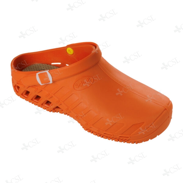 Zoccolo Scholl Clog Evo arancio