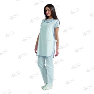 Grembiule Paragrembo a poncho - Bianco