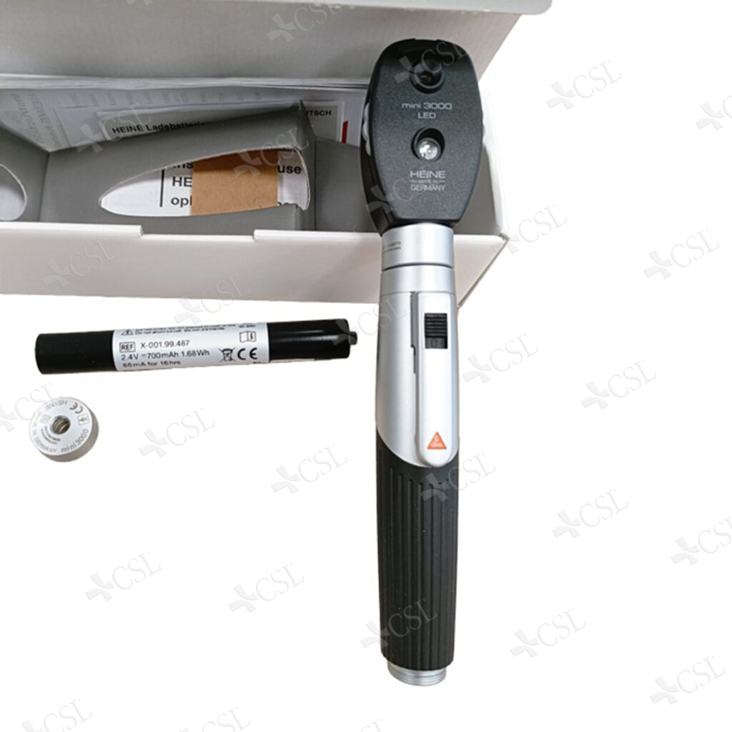 Oftalmoscopio Mini 3000 LED manico ricaricabile