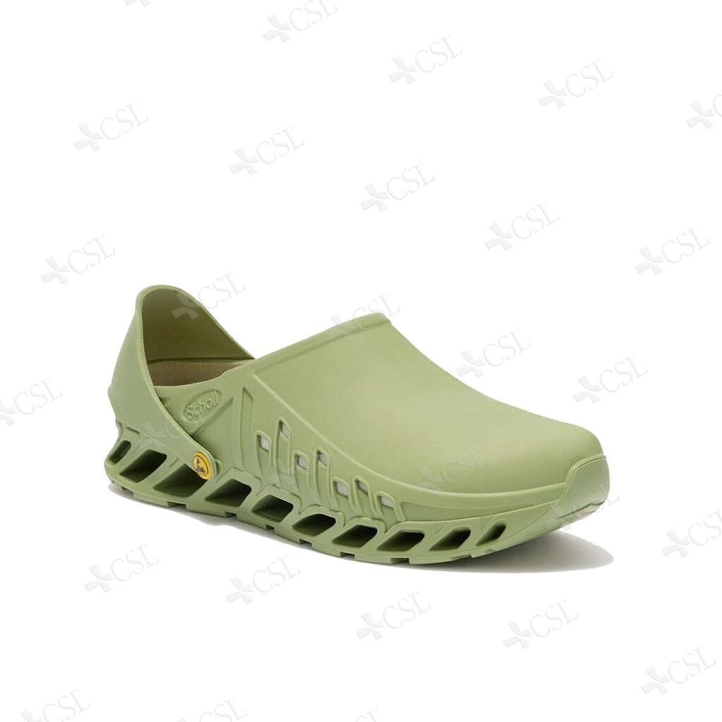 Zoccolo Scholl Evoflex - Verde salvia